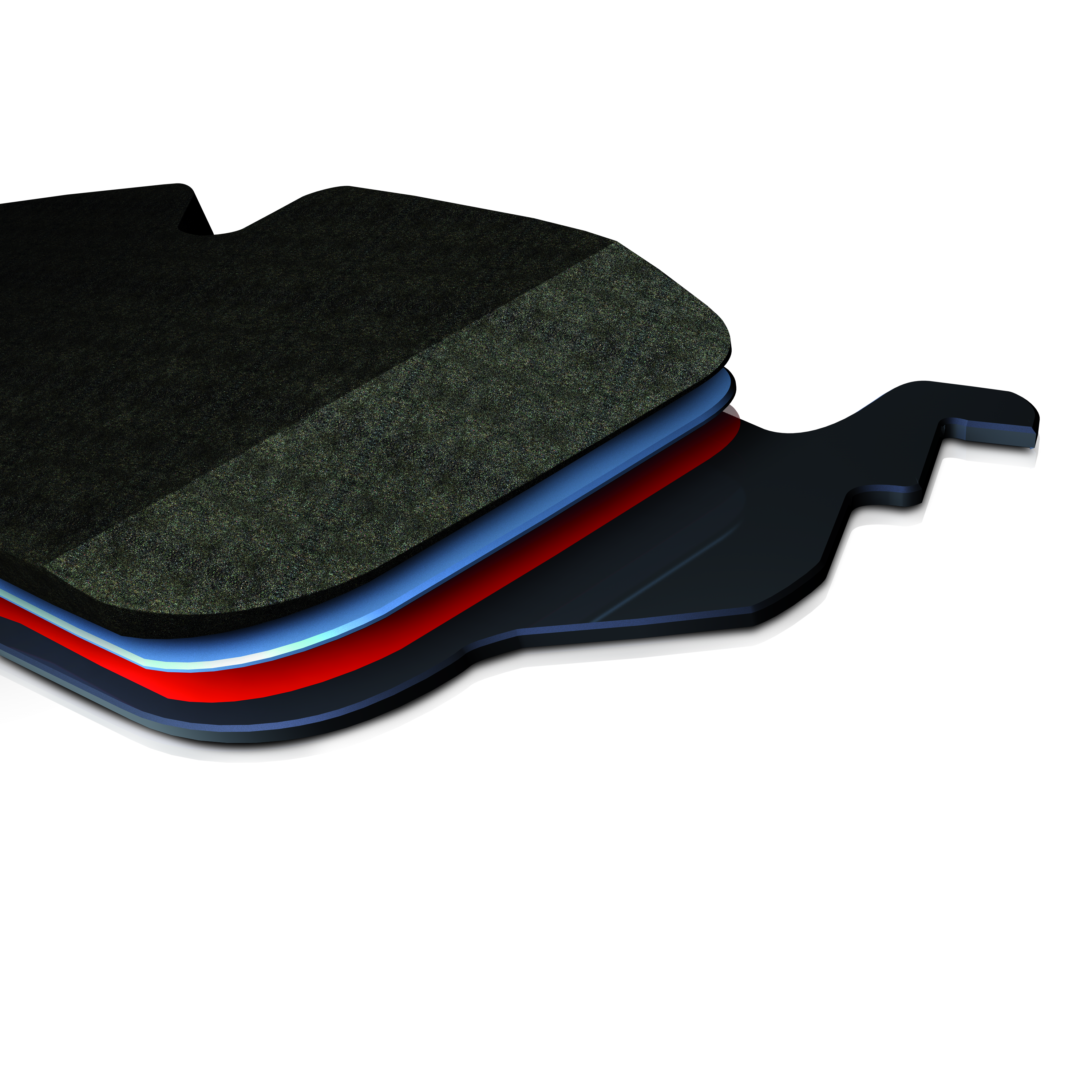 Estructura de una pastilla de freno (fig. 1)