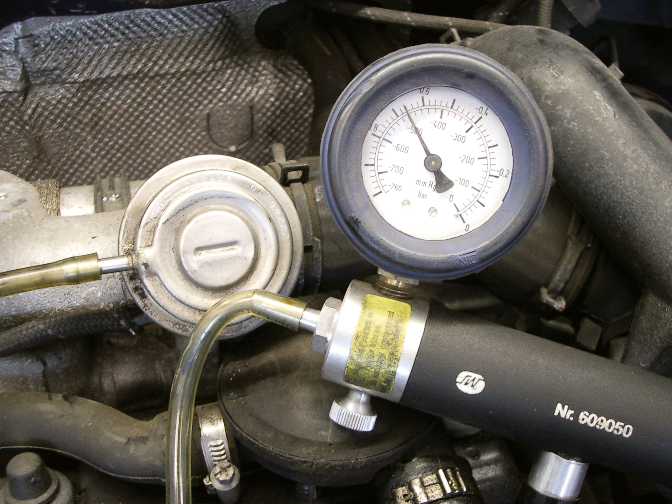 Comprobación de la estanqueidad de una válvula EGR