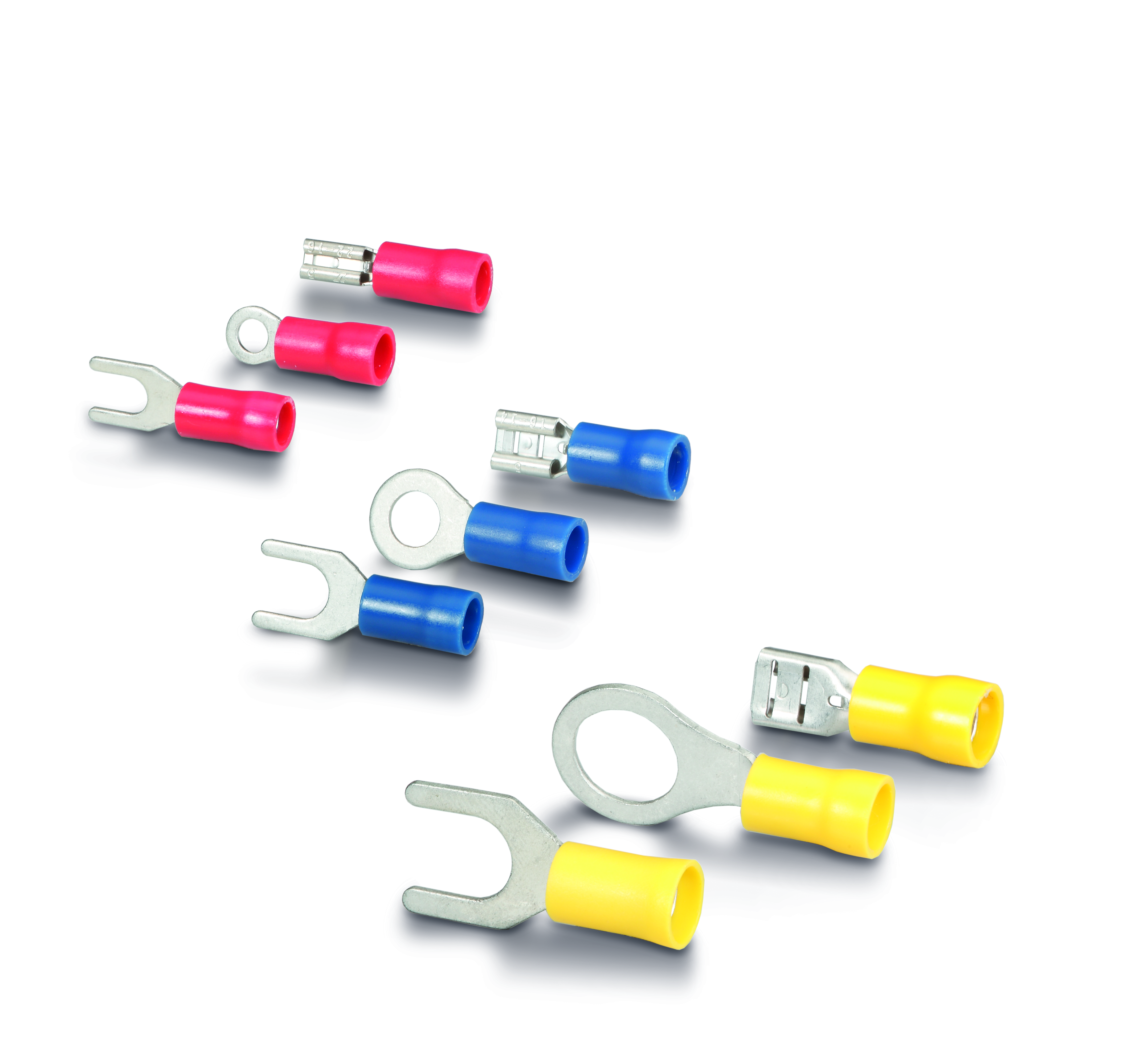 Connecteurs à sertir isolés