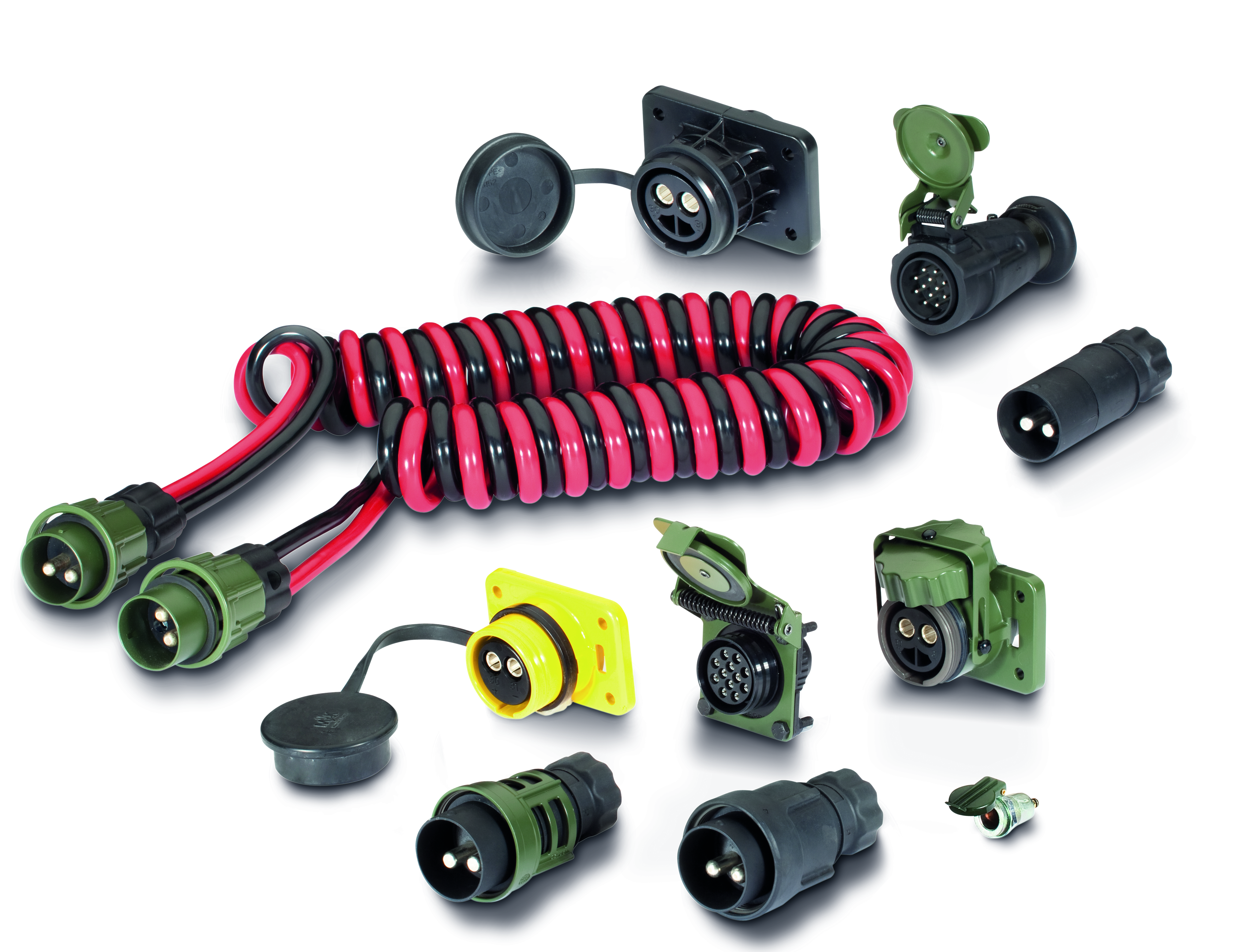 Connettori per veicoli speciali a norma VG 96923, VG 96917 e ISO 4165