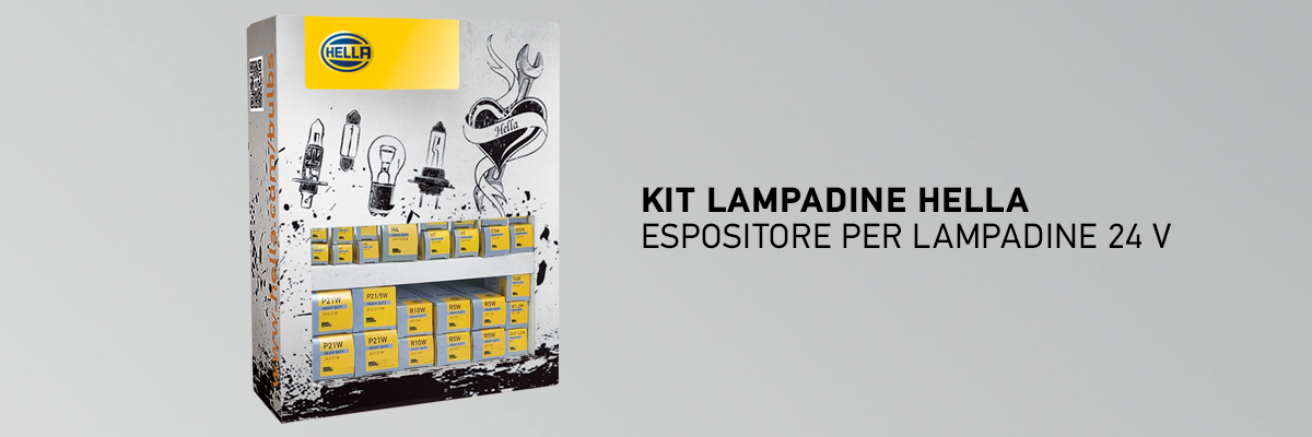 Promozione KIT LAMPADINE - Acquista un kit lampadine HELLA e ricevi subito un omaggio per la tua officina!