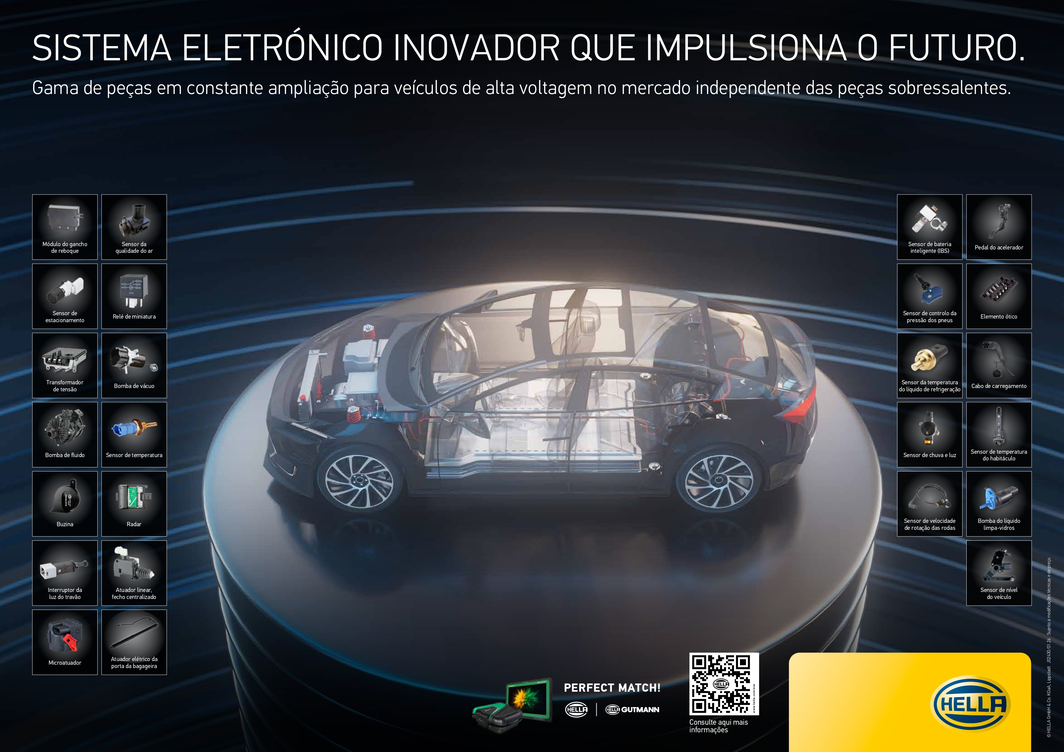 ELECTRÓNICA HELLA para VEHÍCULO ELÉCTRICO 