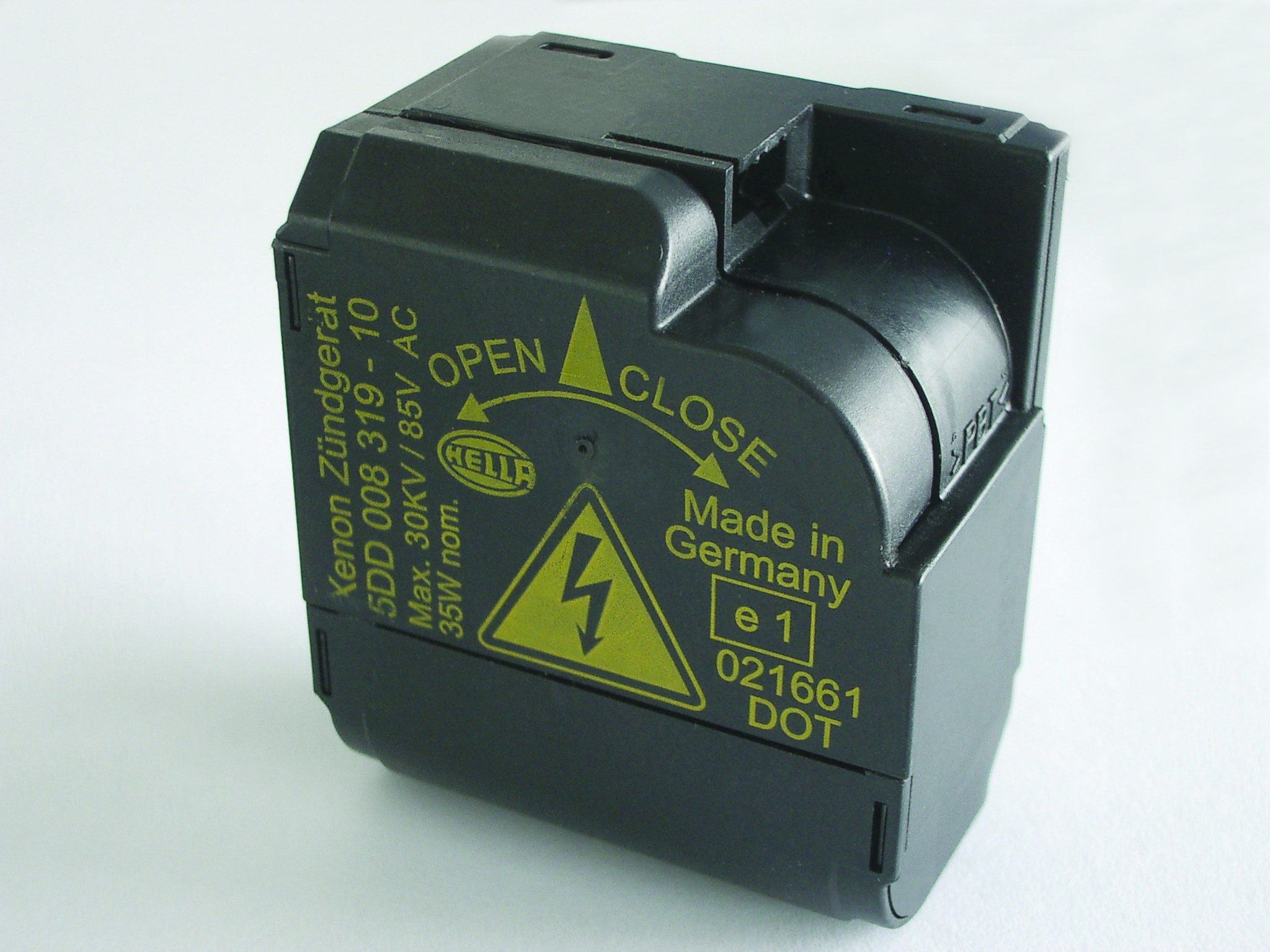 Bobina de reactancia xenón: Módulo de encendido filtrado