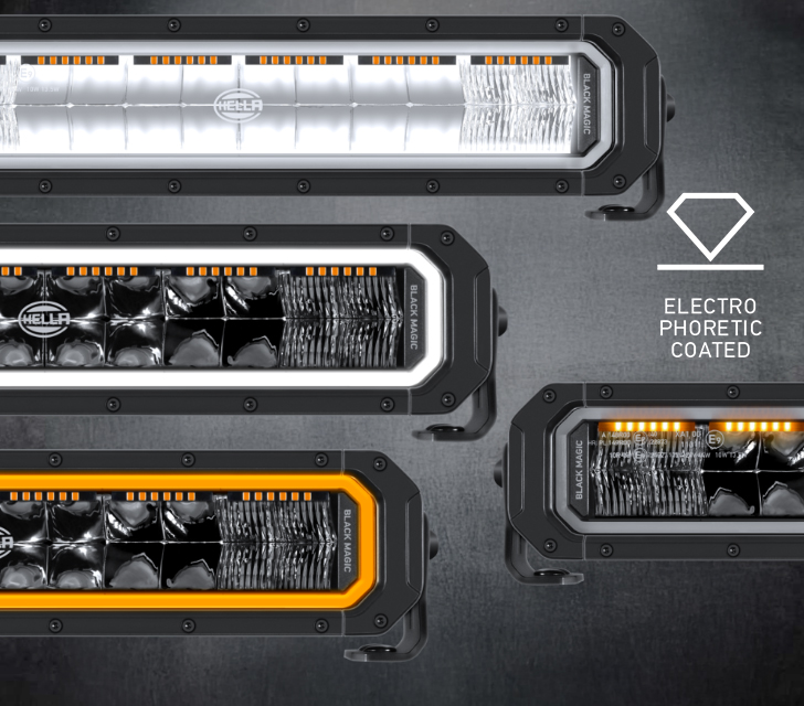 Compact and powerful: Dual headlamp for maximum light distribution