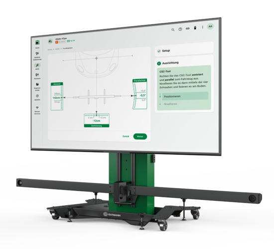 Una nueva dimensión de la calibración ADAS con nuestro CSC-Tool PRO