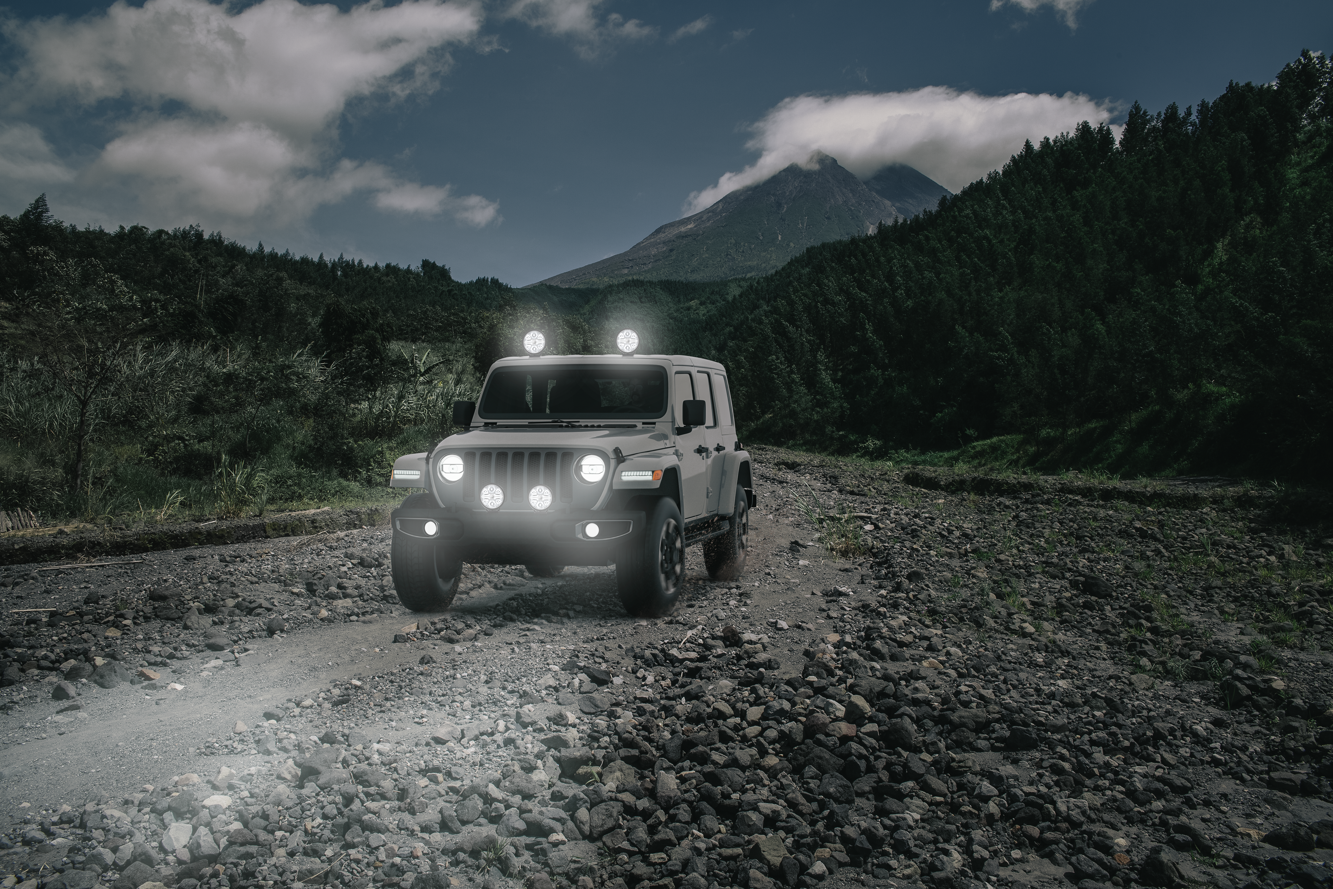 Kompakte LED-Kennleuchte im klassischen Design