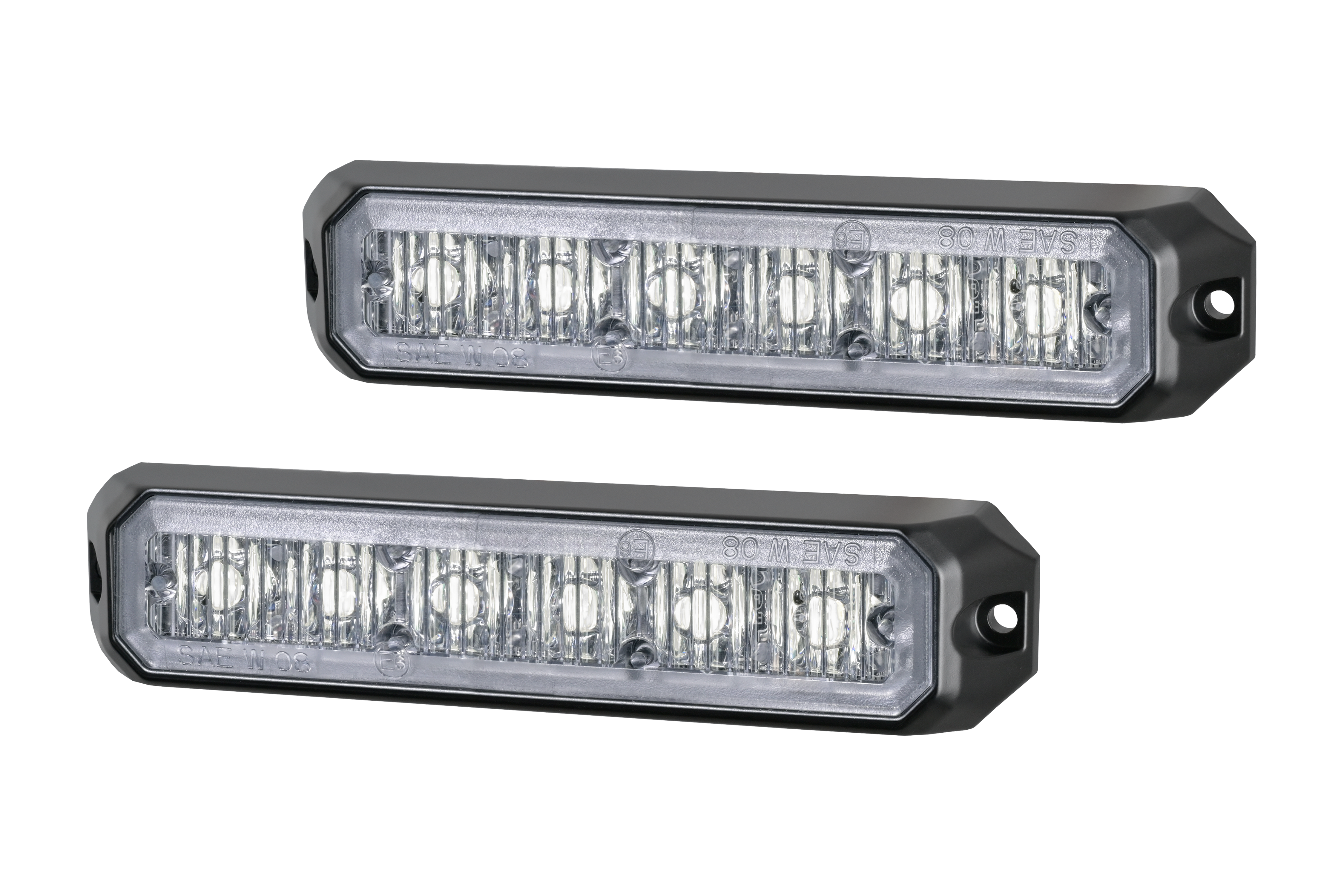 Kompakte BST Warnleuchte mit ECE-R65-Zulassung, 5 Blitzmustern & LED-Technik für maximale Signalwirkung.