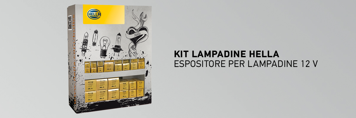 Promozione KIT LAMPADINE - Acquista un kit lampadine HELLA e ricevi subito un omaggio per la tua officina!