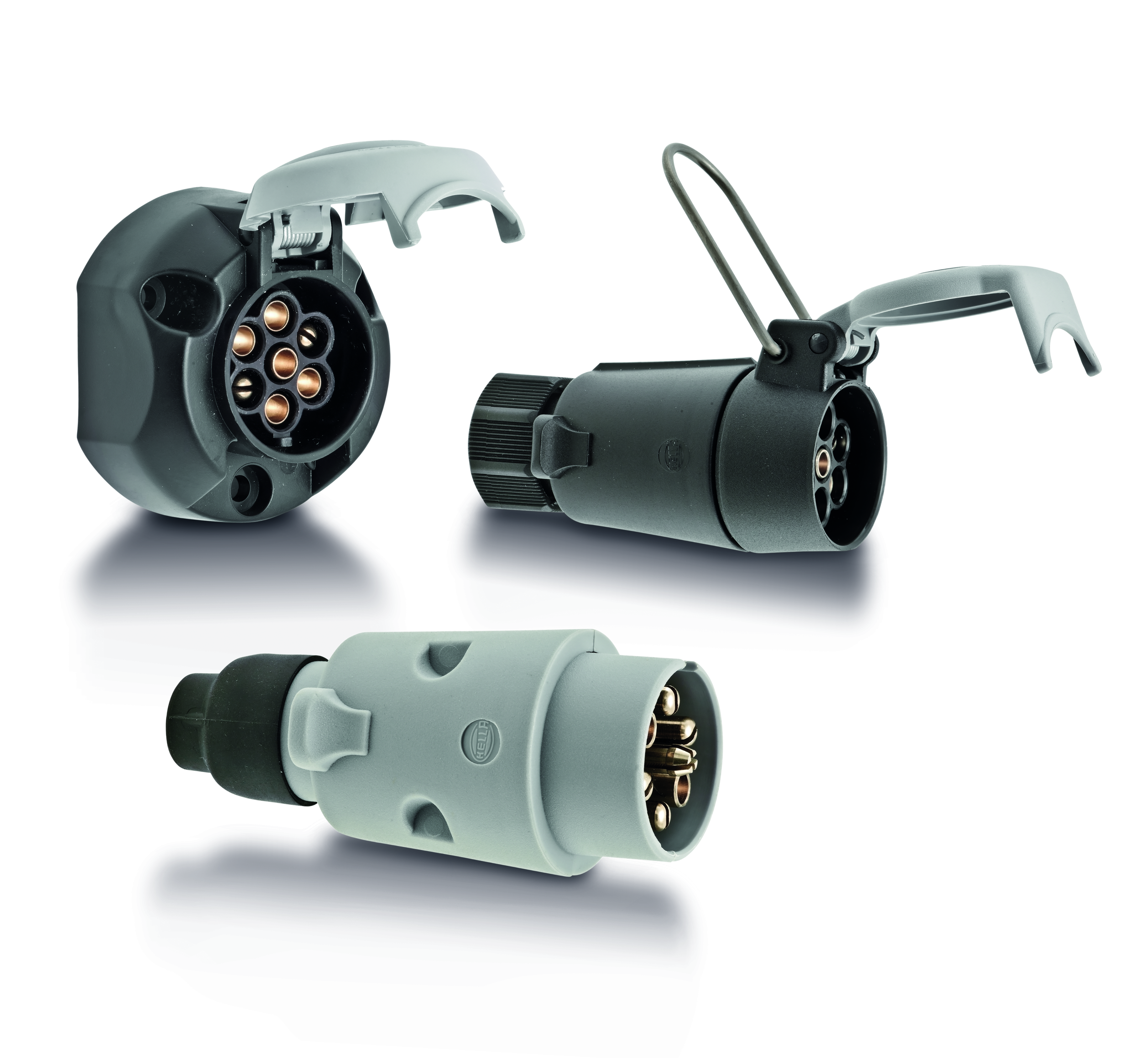 Sistema di connessione a 7 poli secondo ISO 3732 (tipo S)