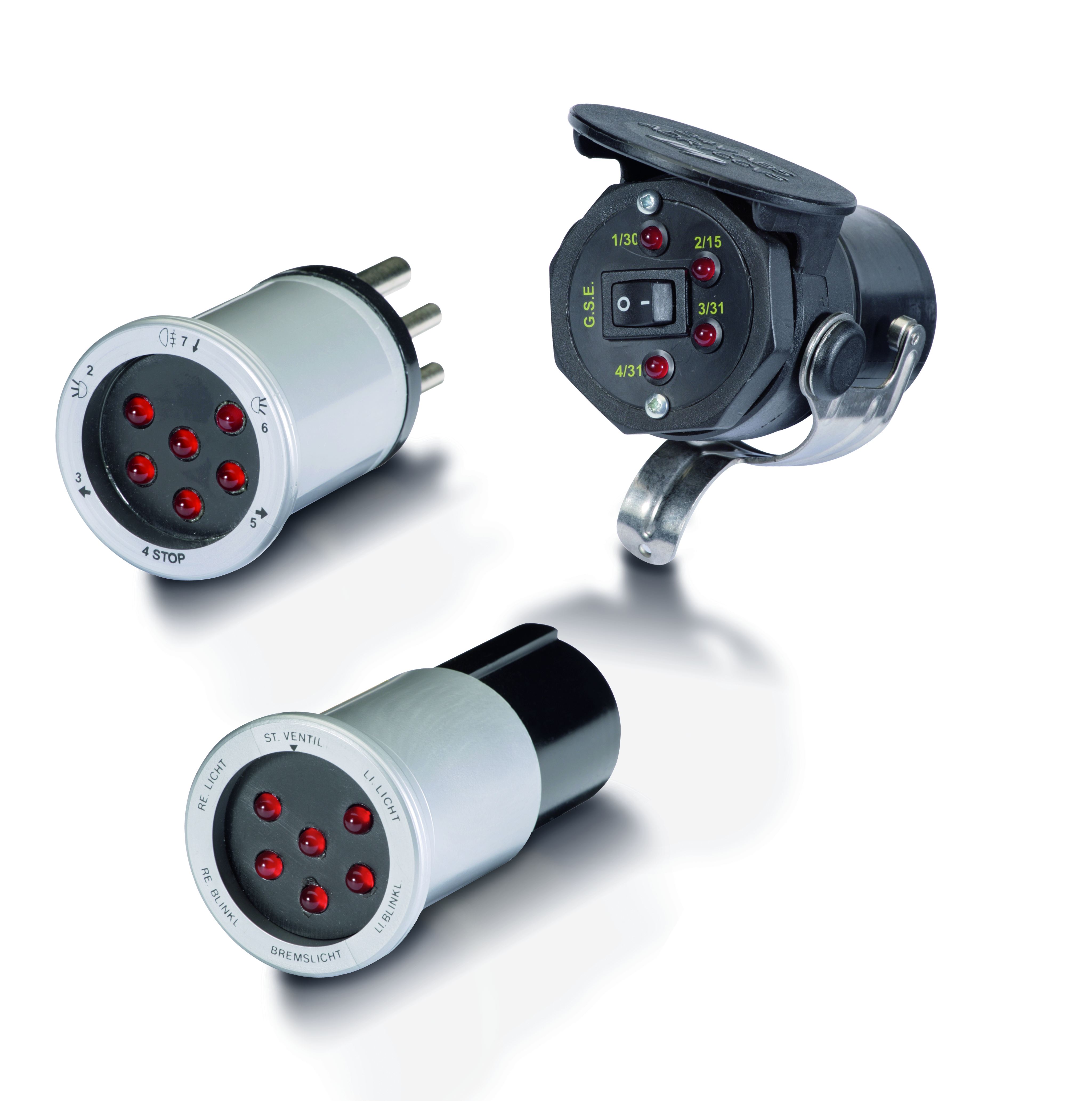 Connettore di prova 12 V / 24 V