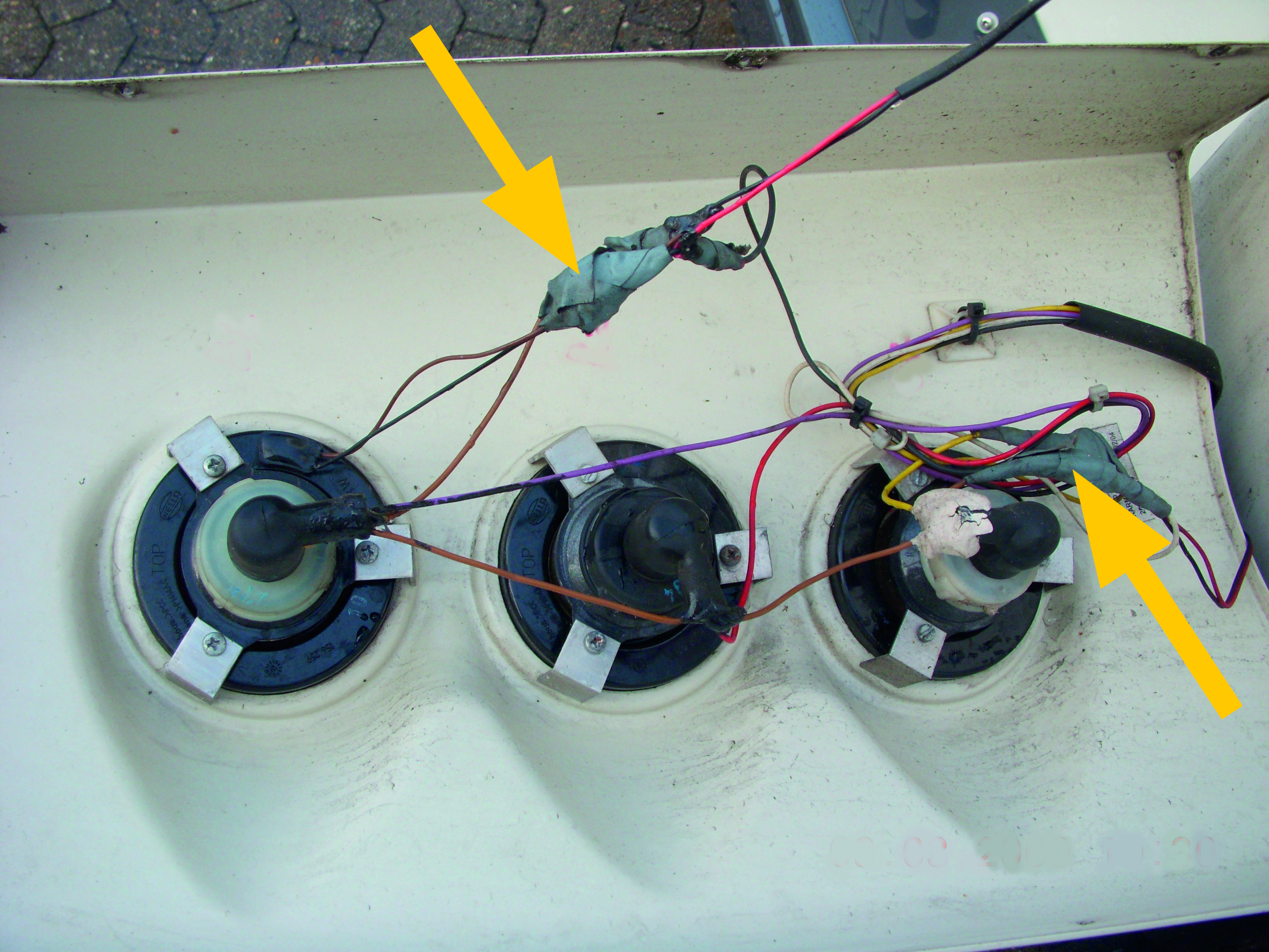 Humidité dans le projecteur : effet capillaire 1
