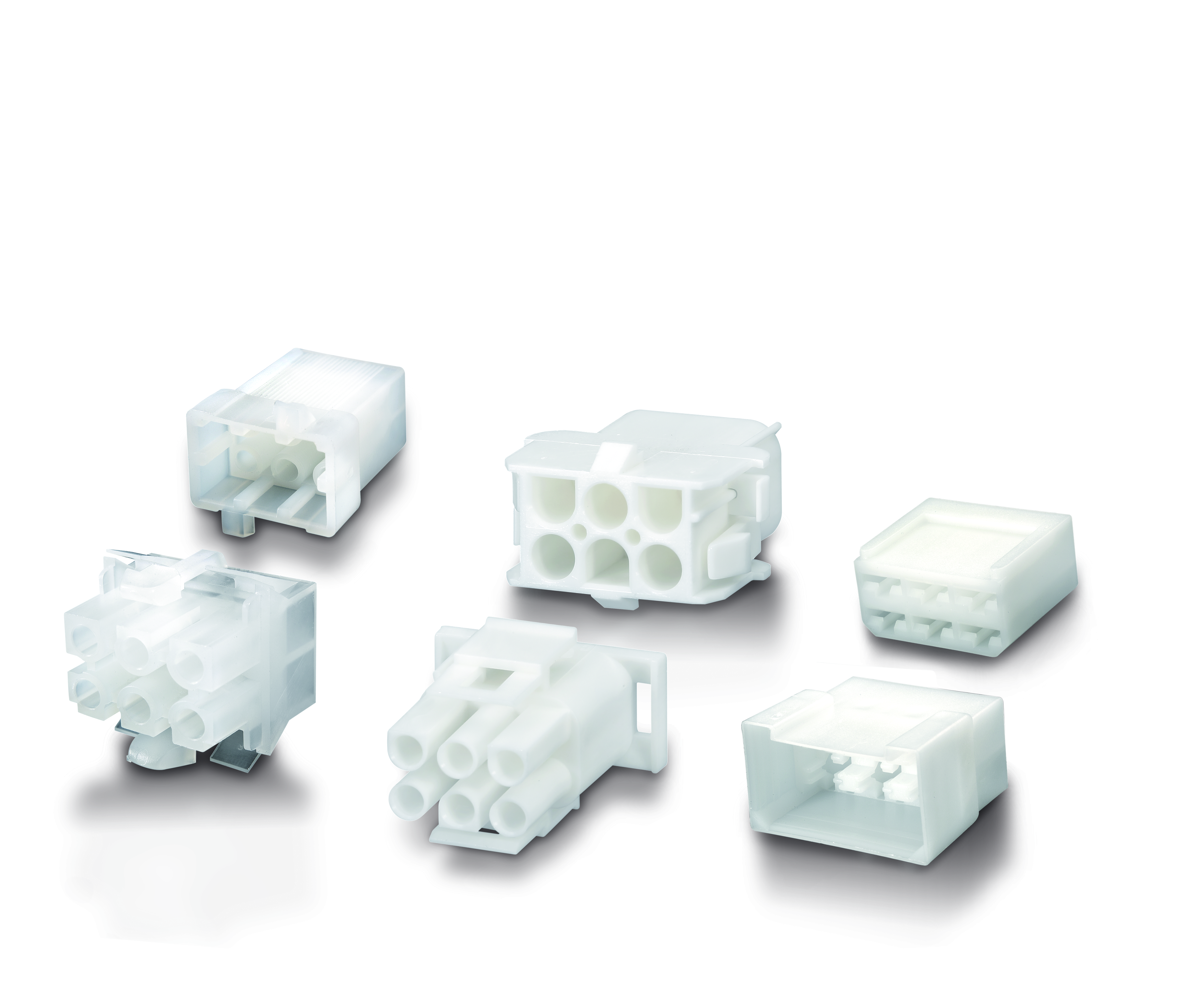 Corpi per connettori maschio e femmina