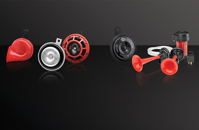 HELLA horn og fanfarer - produktoversigt: Den rigtige løsning til alle anvendelser