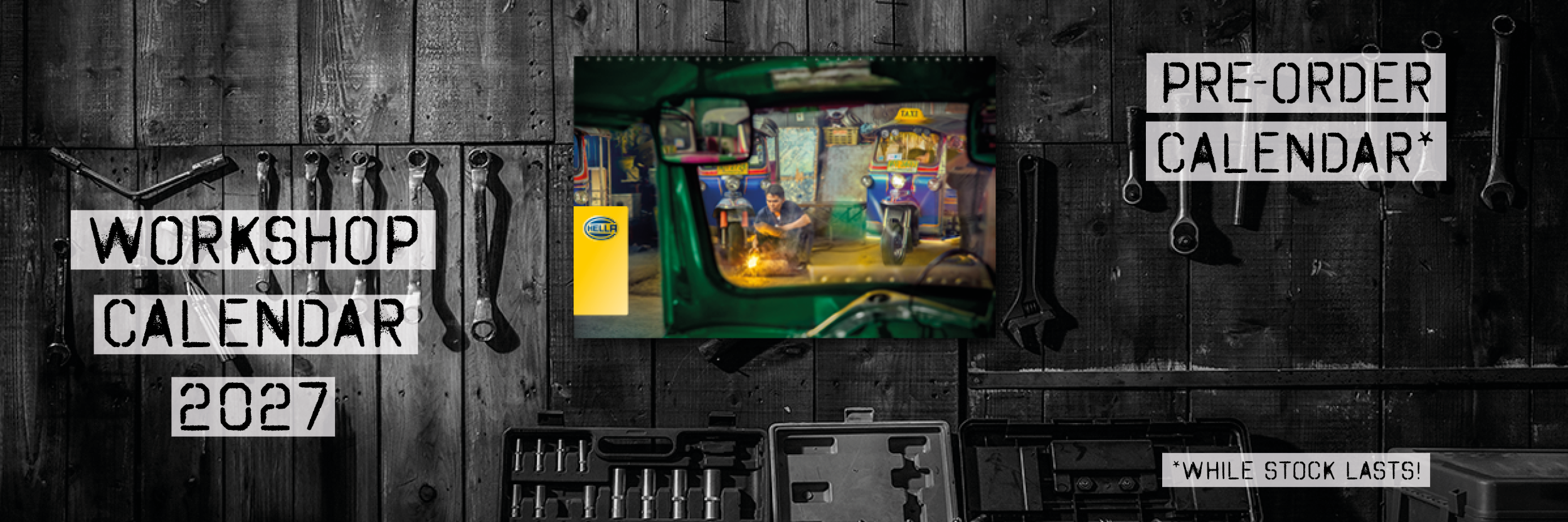 The HELLA Workshop Calendar 2027