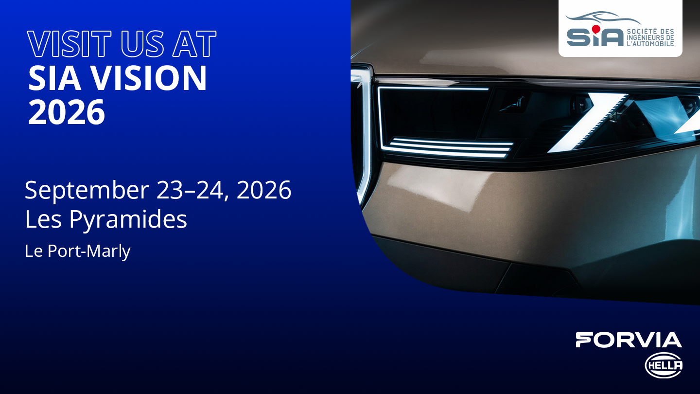 FORVIA HELLA Showcases Lighting Solutions at International SIA VISION 2026 Congress