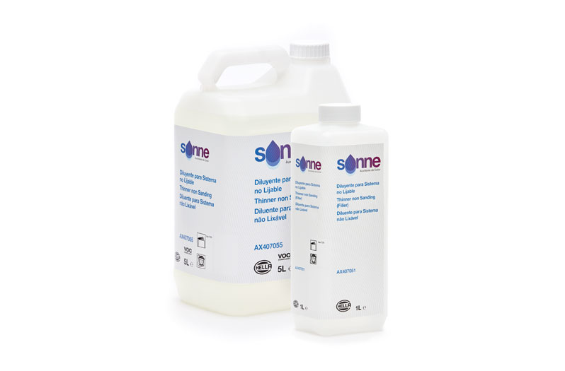 Diluyente para sistema no lijable