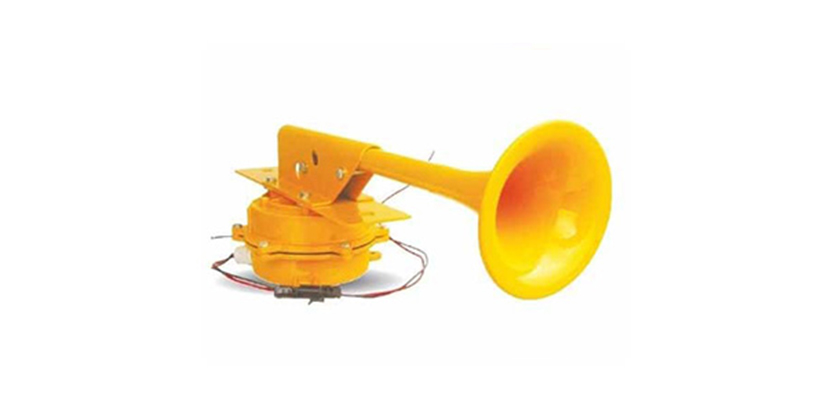 Trumpet horn - Mining power of safety