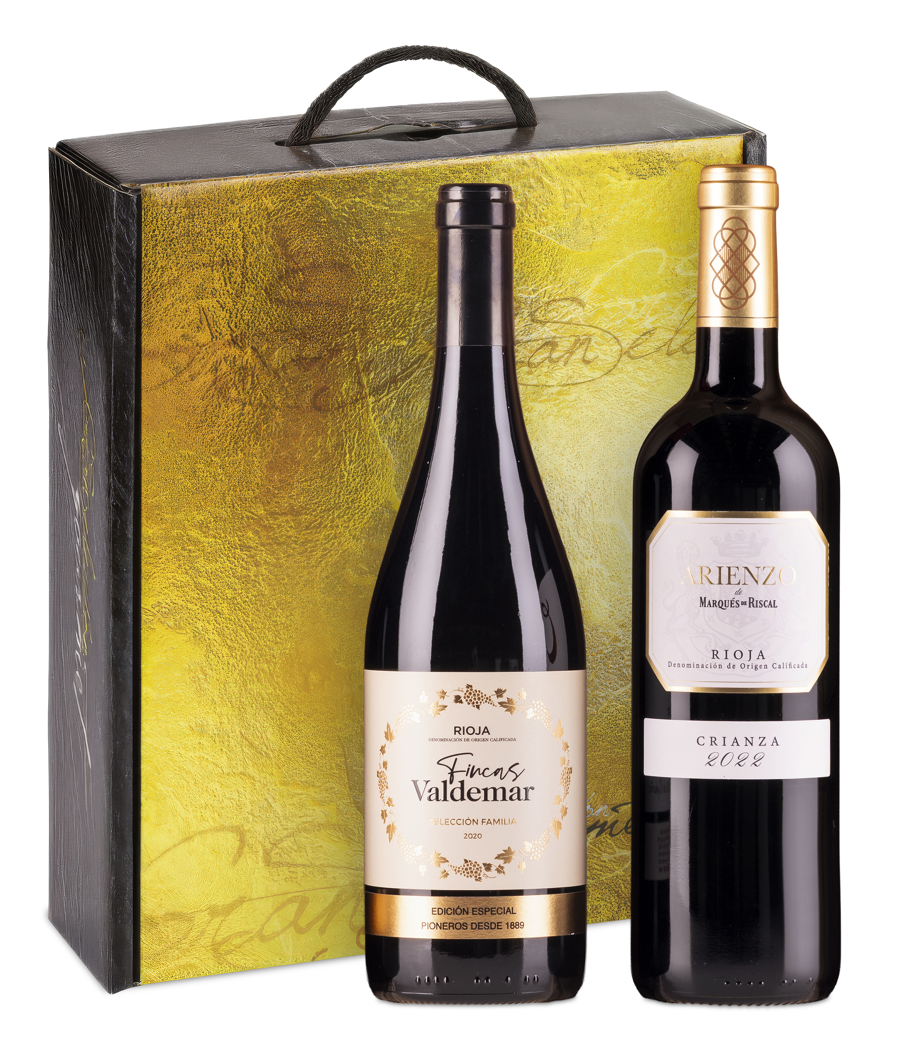 Estuche gourmet de vino 
