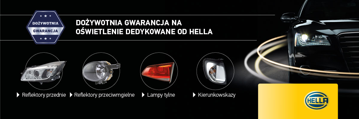 Dożywotnia gwarancja od HELLA