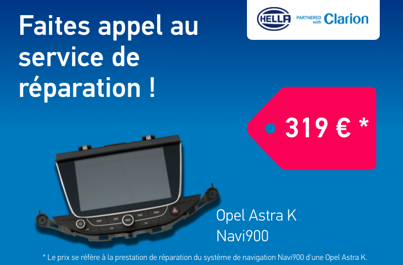 Opel Astra K Navi900