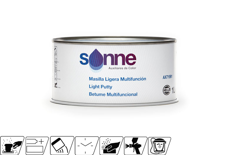 Masilla ligera multifunción