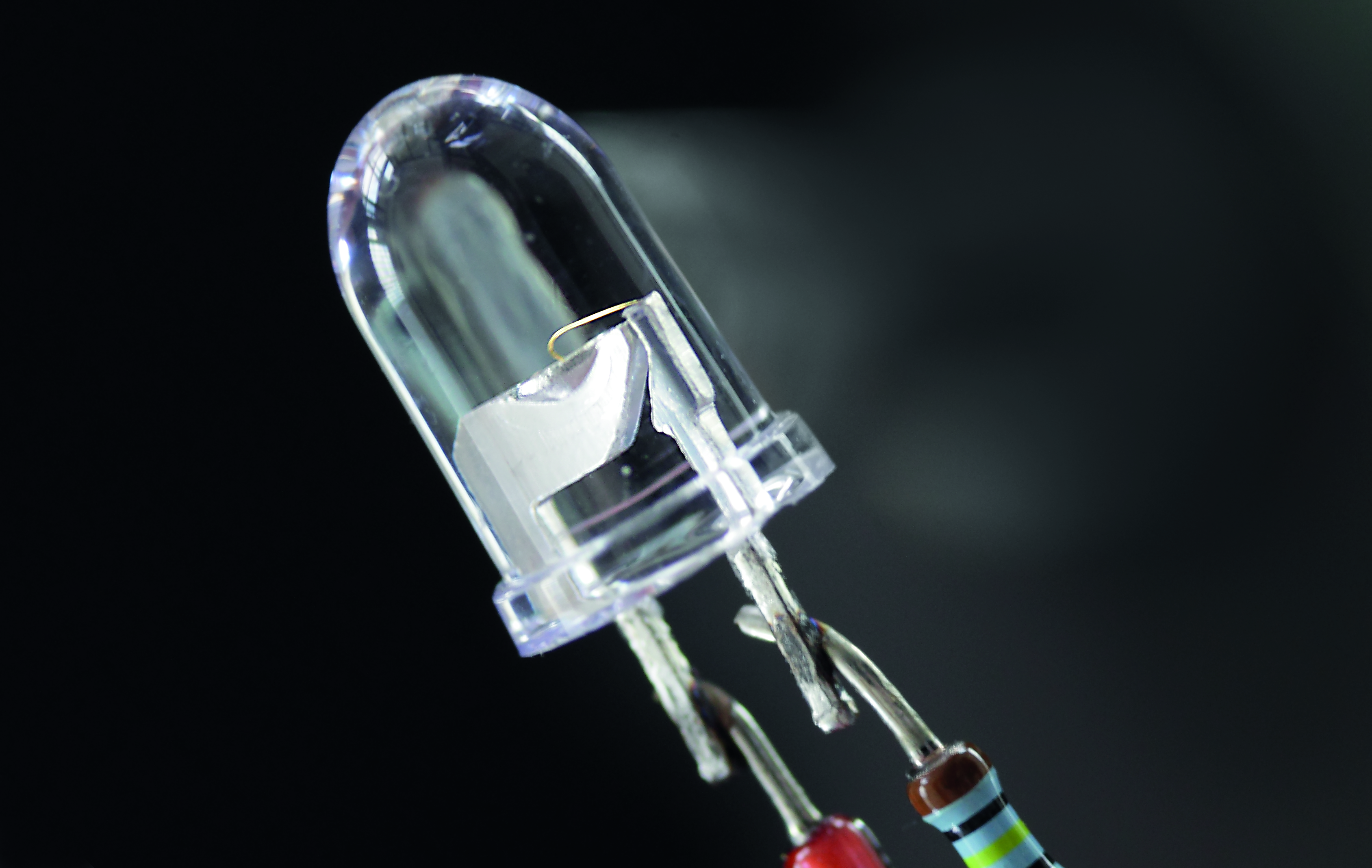 Diodo luminoso de alambre