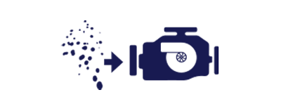 Impurità non filtrate