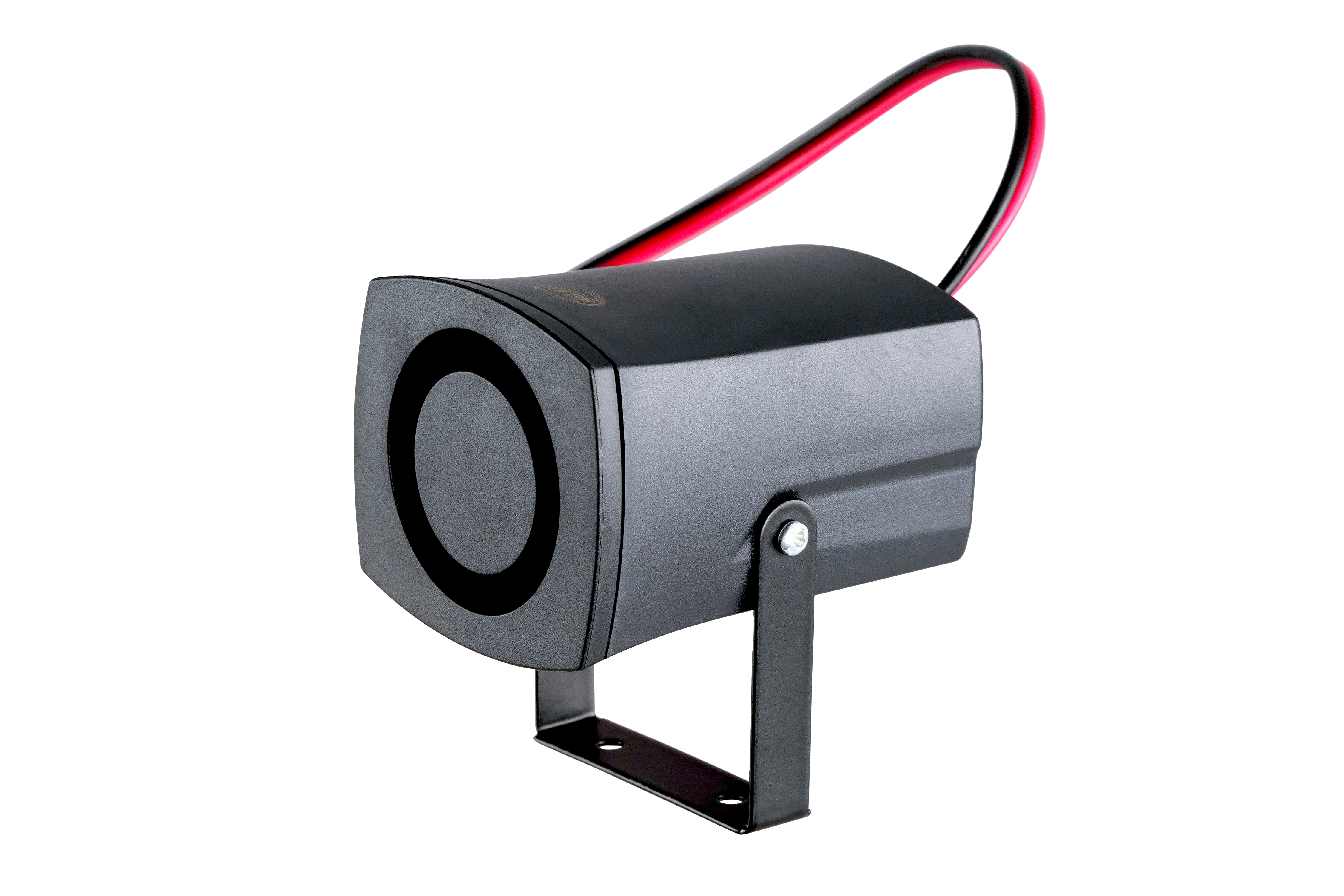 Potente alarma de marcha atrás para coches, compatible con varios voltajes y con un diseño resistente para garantizar la seguridad al dar marcha atrás.