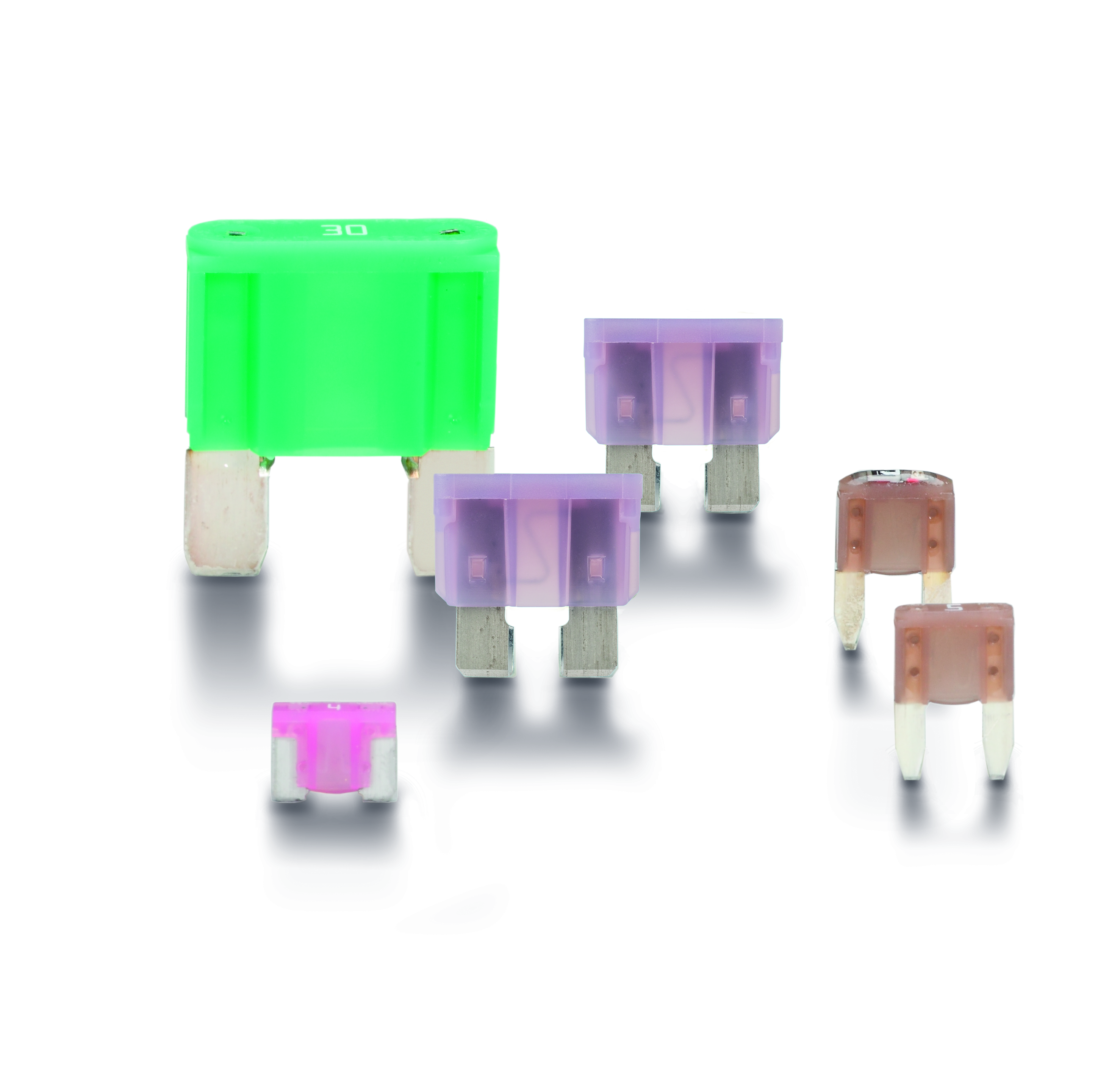 Flat connector fuses