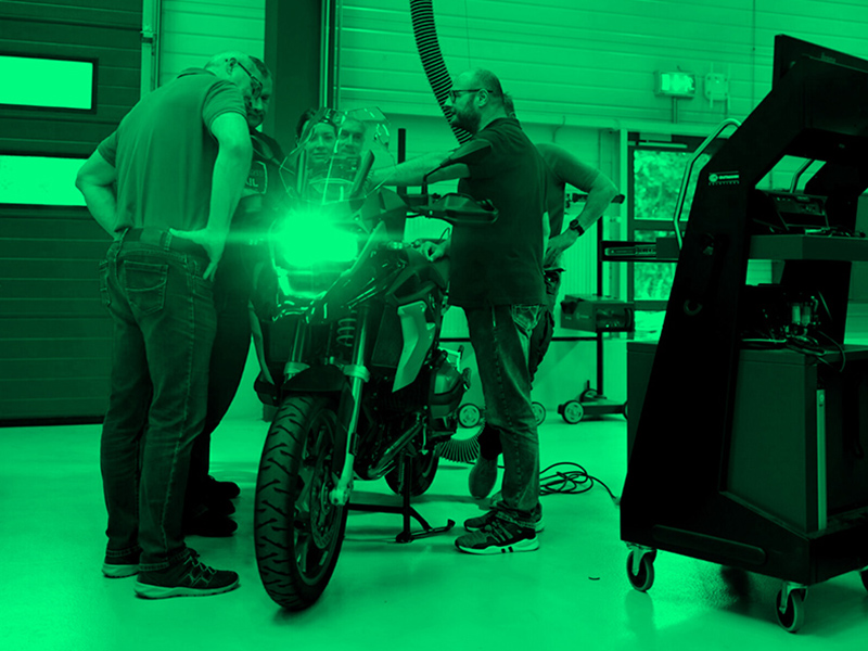 Wirtschaftlich, präzise und speziell für Motorräder