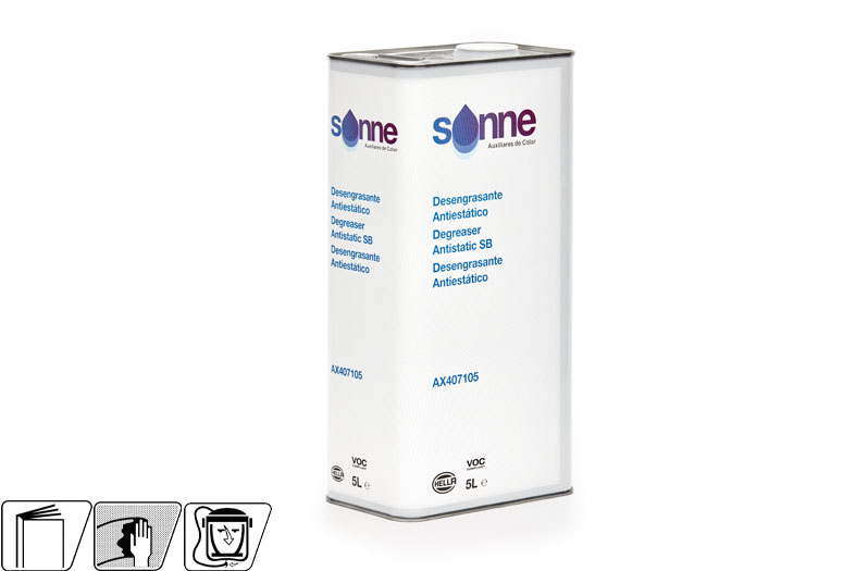 Desengrasante antiestático