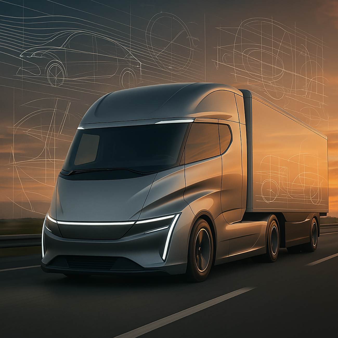 Modernes LKW-Design: Ein Ausblick in die Zukunft