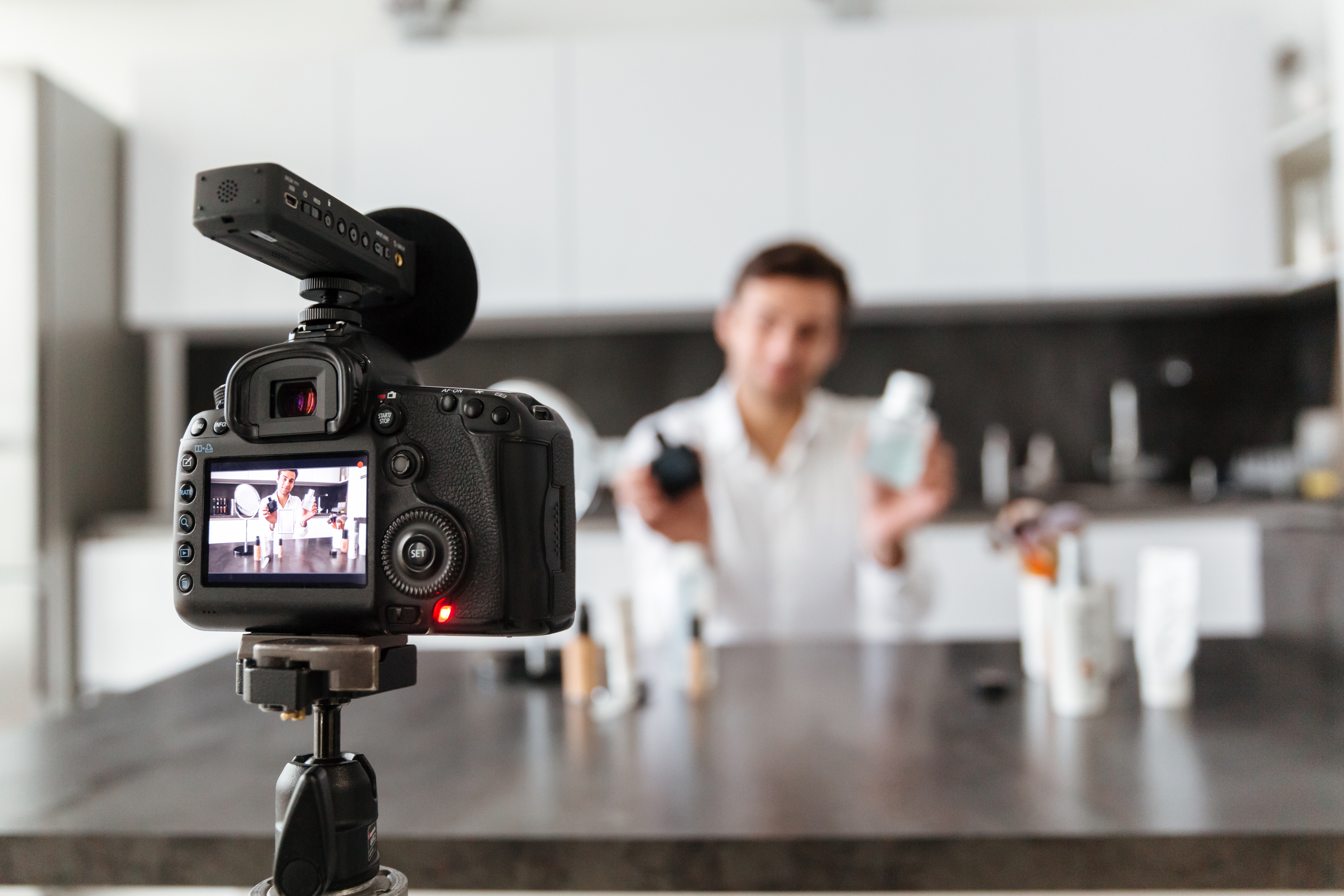 Camera setup is an important part of creating eCommerce product videos.